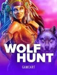 wolf hunt slot logo